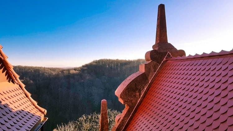 Ksiaz Castle in the Owl Mountains of Poland