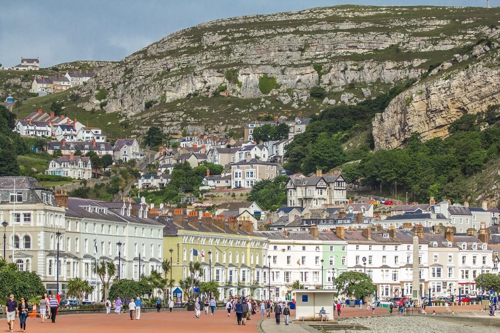 Llandudno promande