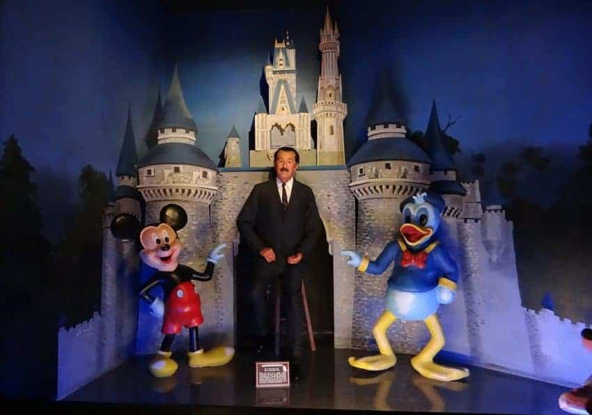 Walt Disney at his museum in SF