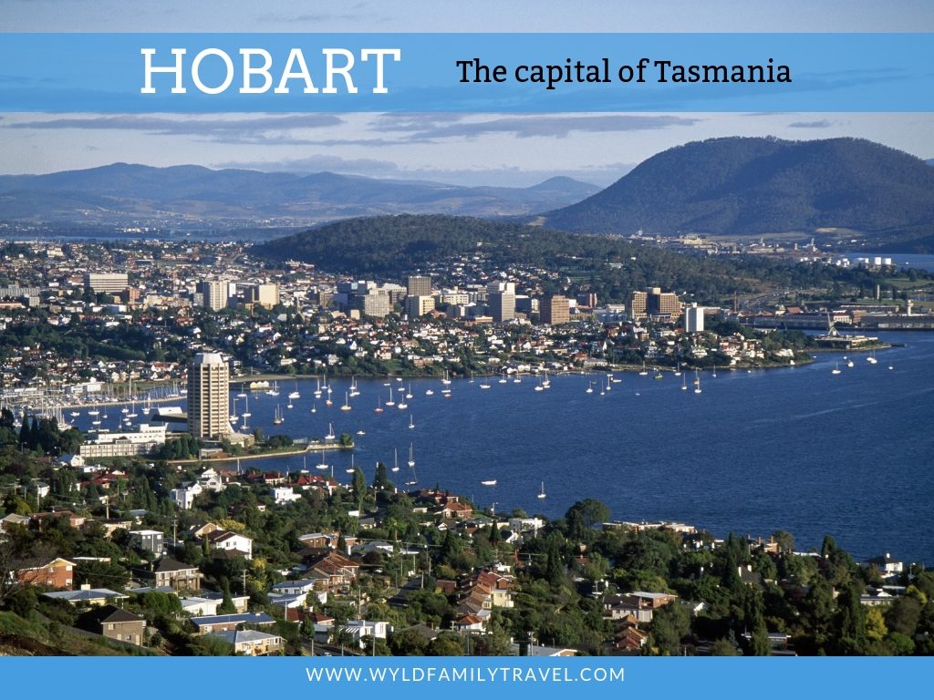 Cityscape of Hobart Tasmania