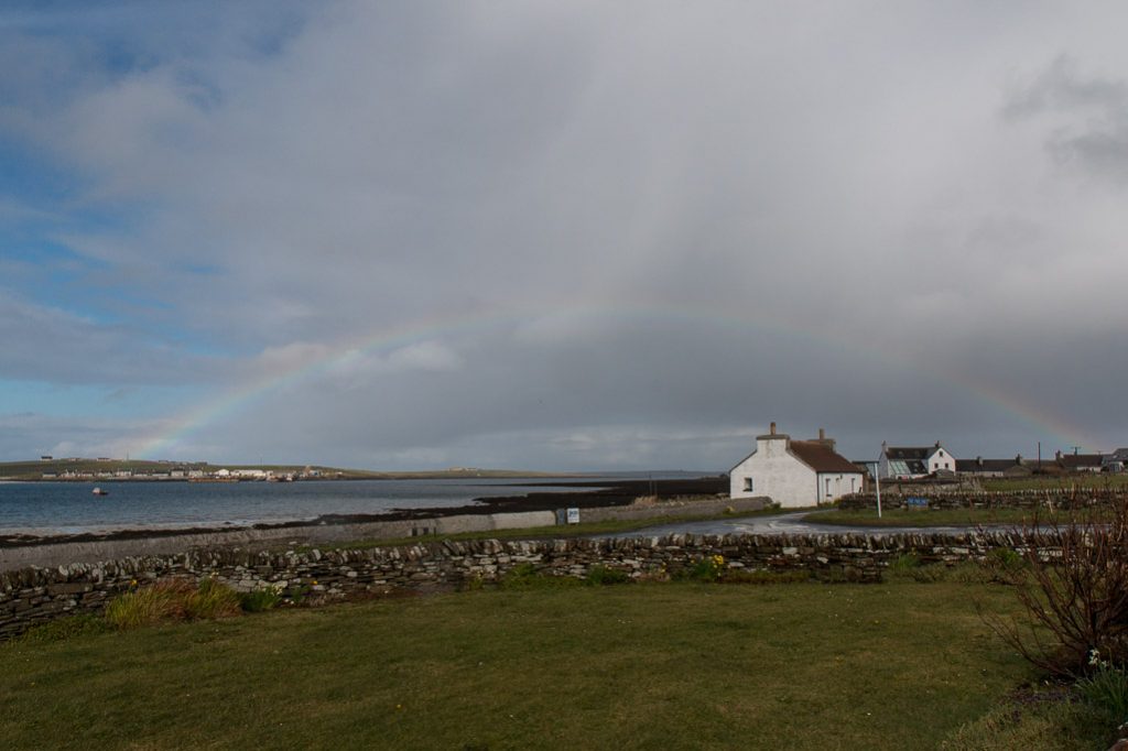 Orkney Islands hostel on the waterfront.