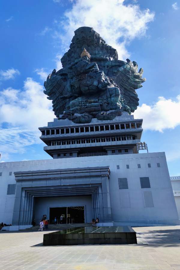 Garuda Wisnu Kencana Cultural Park staue in South bali