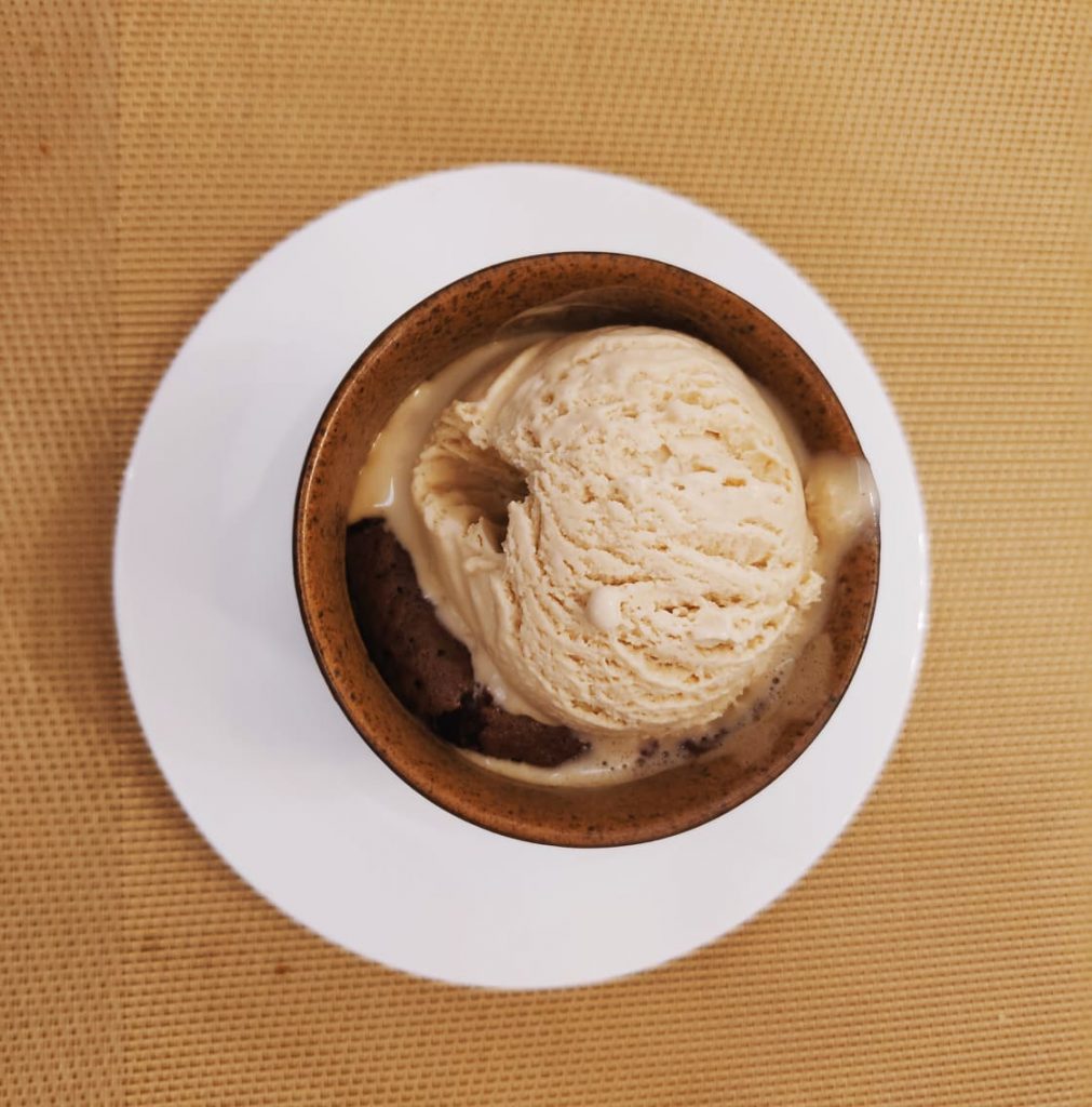 coffee and ice cream