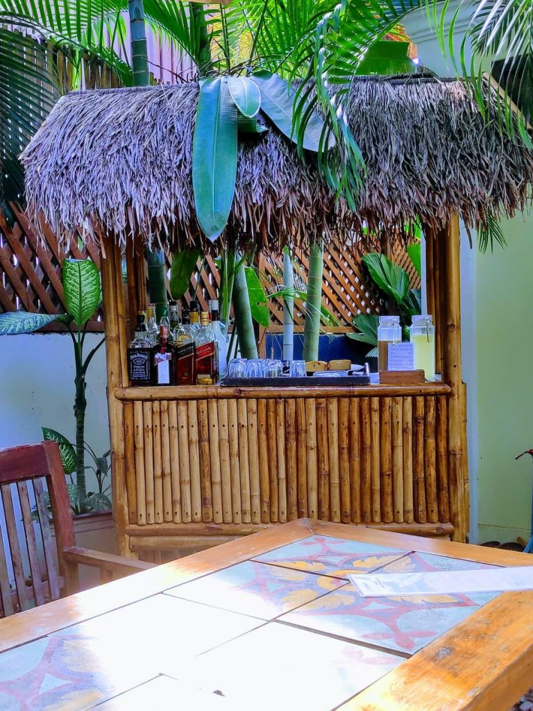 afternoon tea at Lotus villa