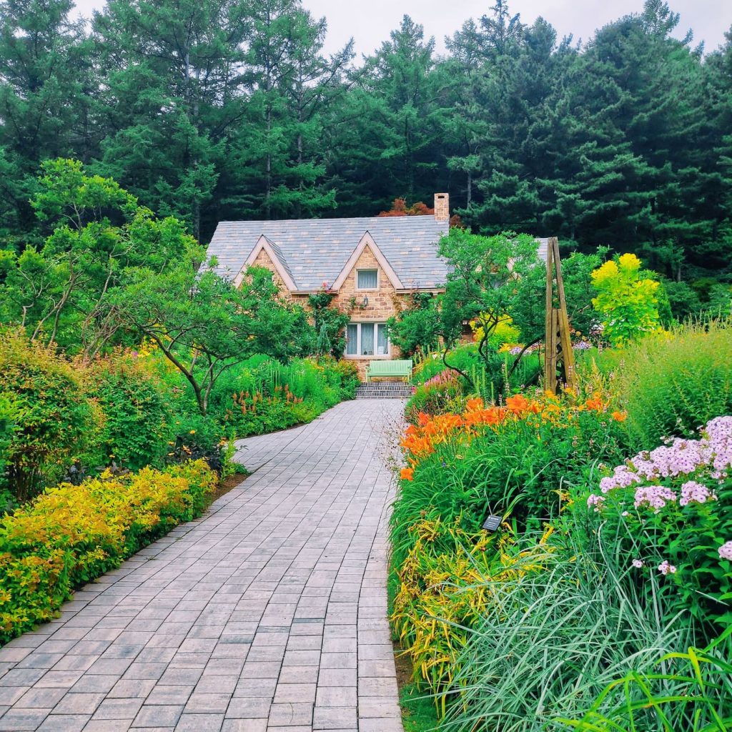 Garden of the morning Calm in South Korea