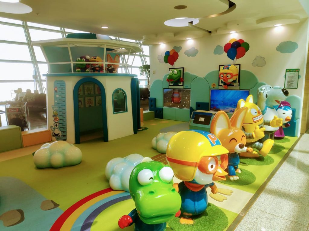 kids play area at Seould Incheon