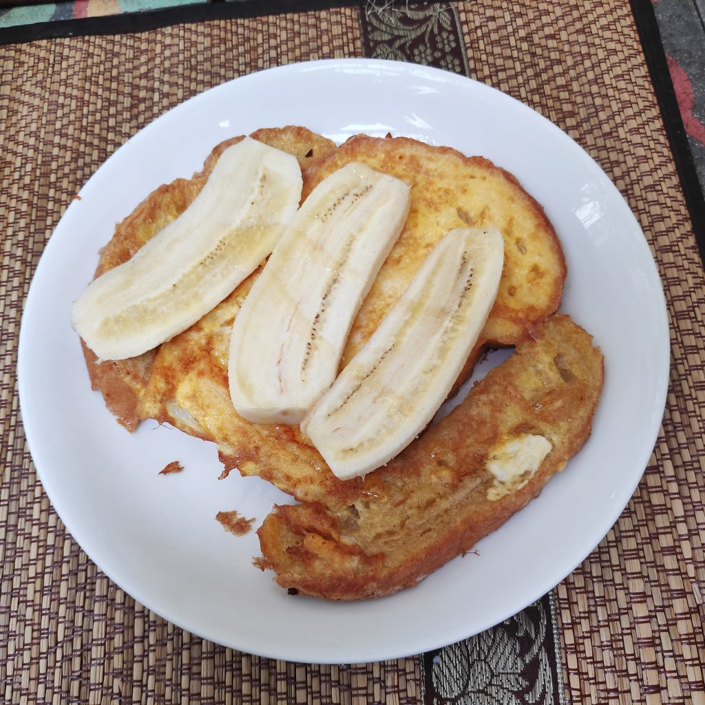 breakfast at lotus villa