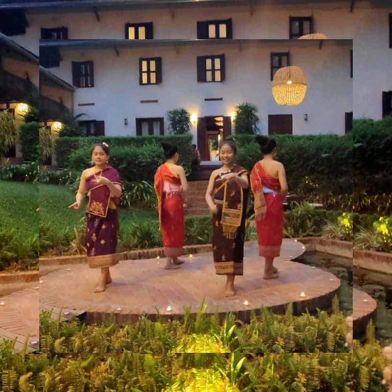 experience the cultural dinner in Luang Prabang with teenagers