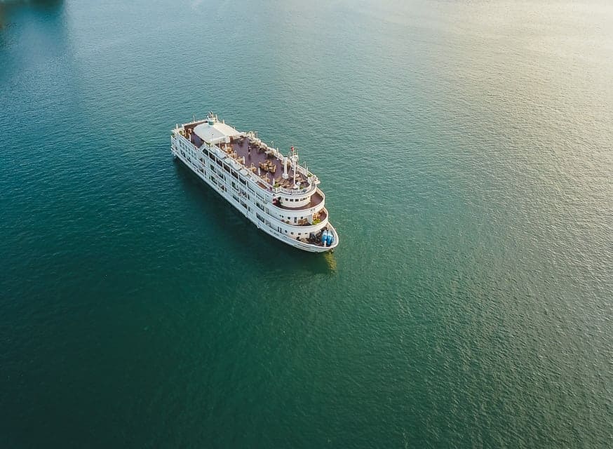 Bhaya Cruise from above