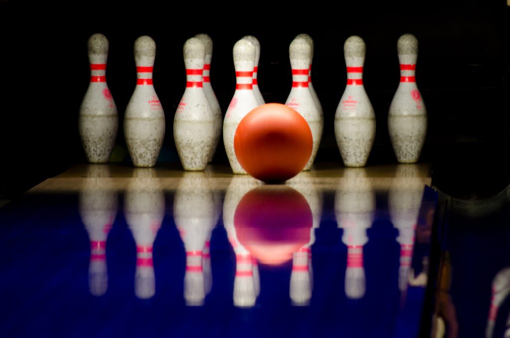 ten pin bowling alley in  chiang mai