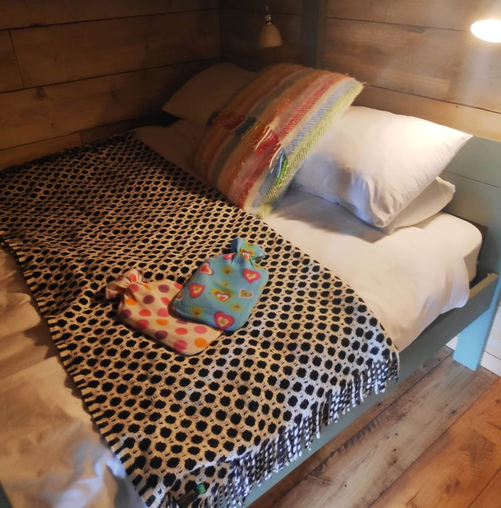 glamping bed