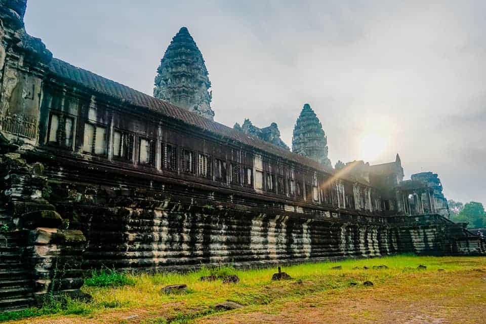 the ancient Khmer capital