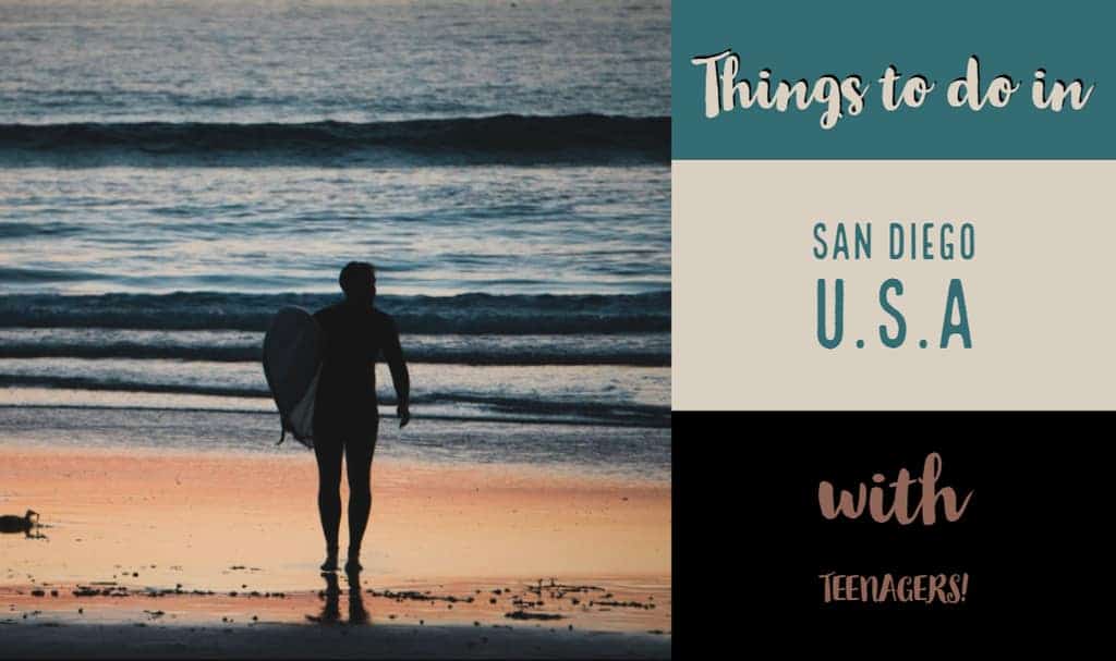 surfer on the beach in San Diego