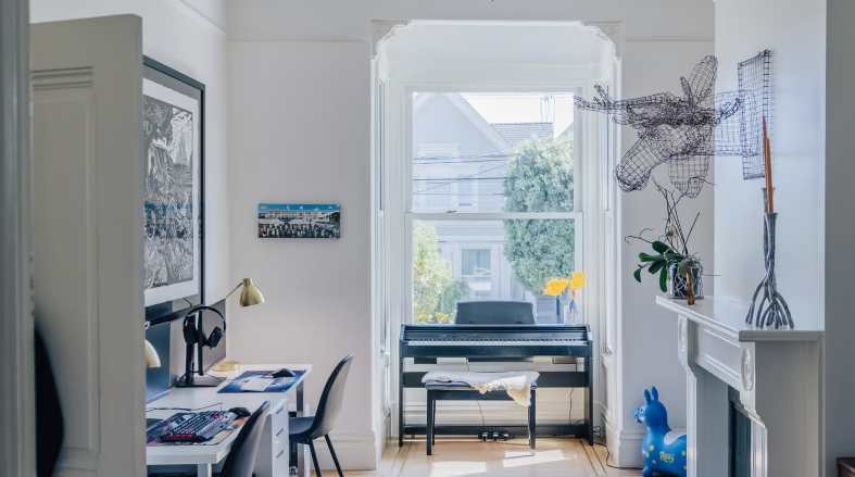 A nice apartment that looks homely offered by PlumGuide in San Francisco