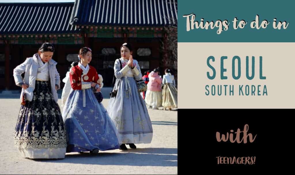 traditional hanbok in Seoul