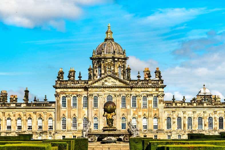 a picturesque castle in England near York