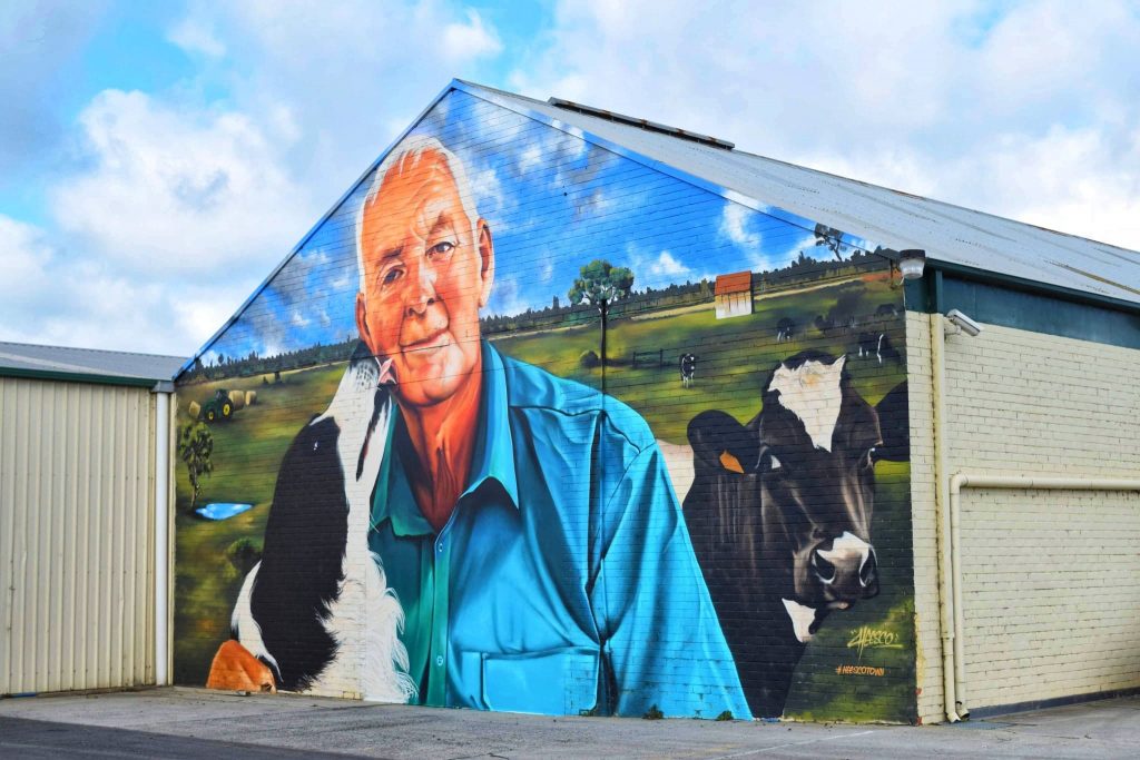 masterpiece by Heesco adorning the walls of MG Trading