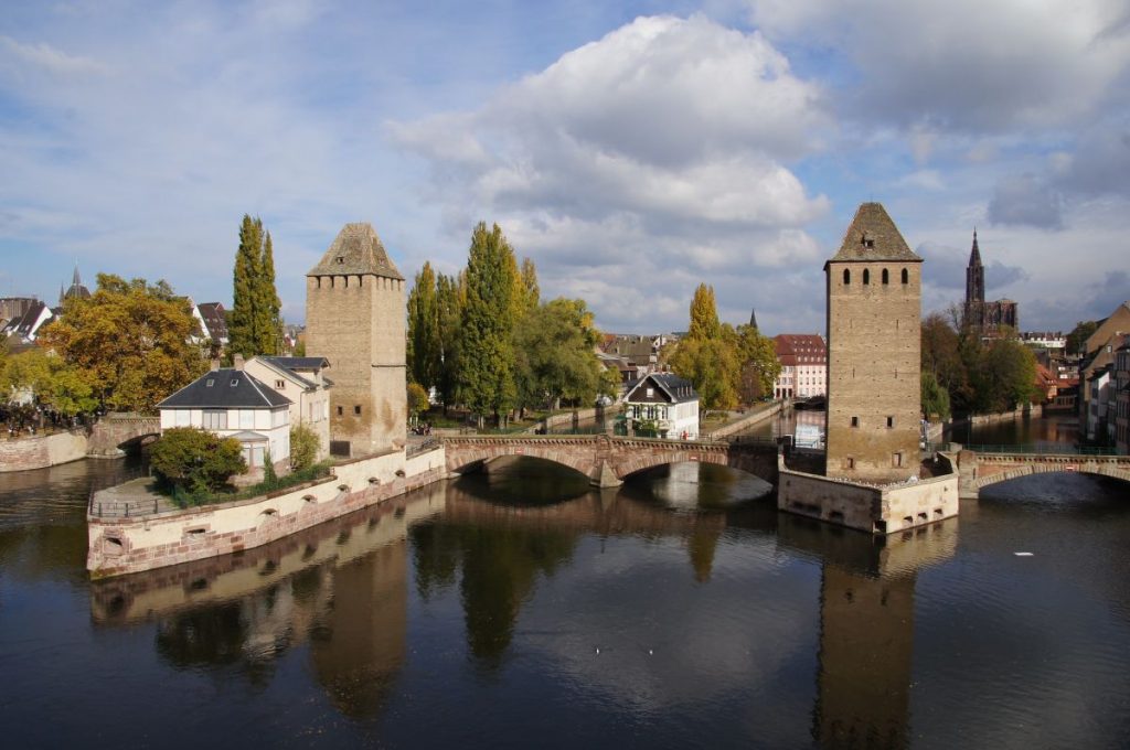 Old city part of Strasbourg