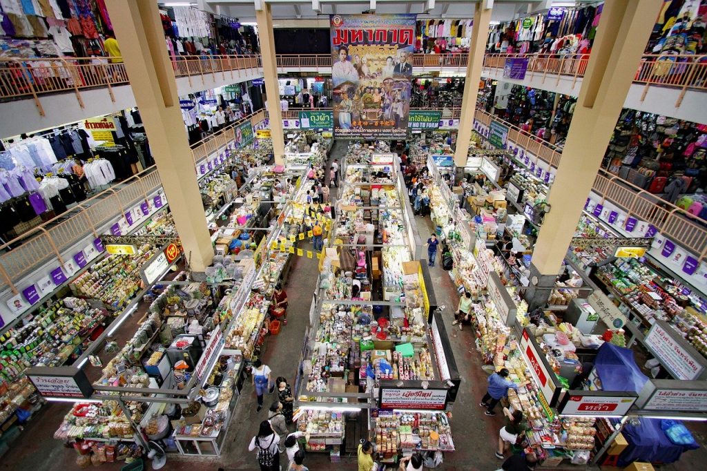 shopping centre in Chiang Mai