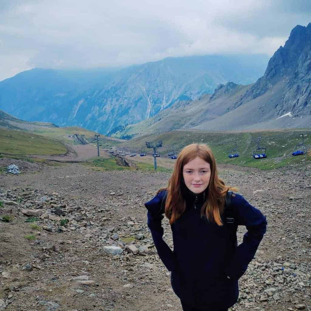spirited journey at the Skymbulak resort captures the essence of youthful exploration in Asia