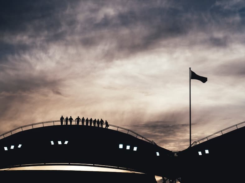 People on the roof tour of the Adelaide Oval