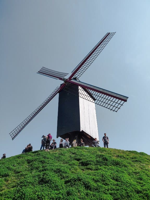 Bruges Windmill in Belgium