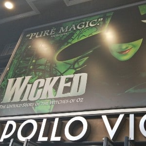 The Wicked Stage show in London