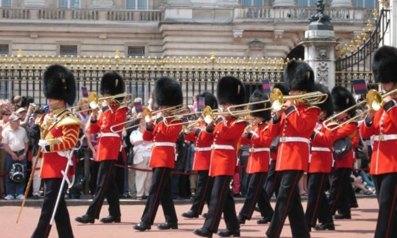 teenagers in London will love the culture and tradition of the guards at Buckingham palace