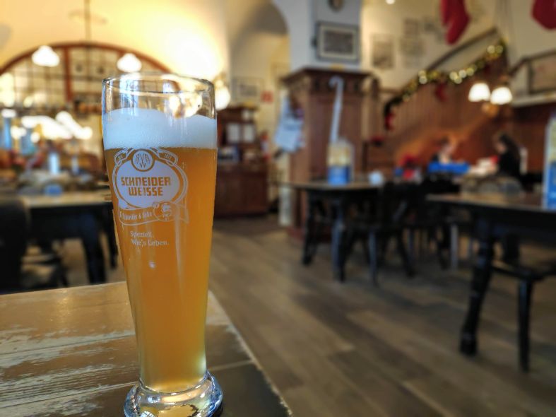 Traditional German beer house in Munch