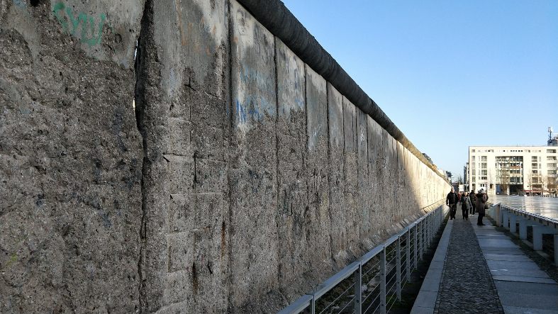 A section of the Berlin Wall in Berlin