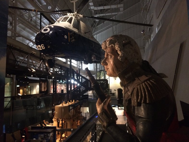 collection of artifacts, including historic vessels, maritime artifacts, and interactive displays at Australian National Maritime Museum