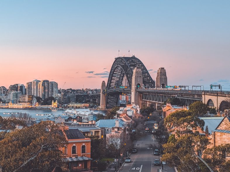 Sydney Harbour Bridge offers breathtaking views of the city skyline and the Sydney Opera House, making it a popular tourist attraction and a symbol of the city