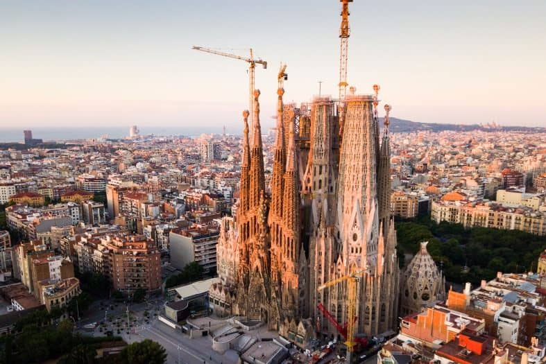 the awe-inspiring beauty of the Sagrada Familia in Barcelona