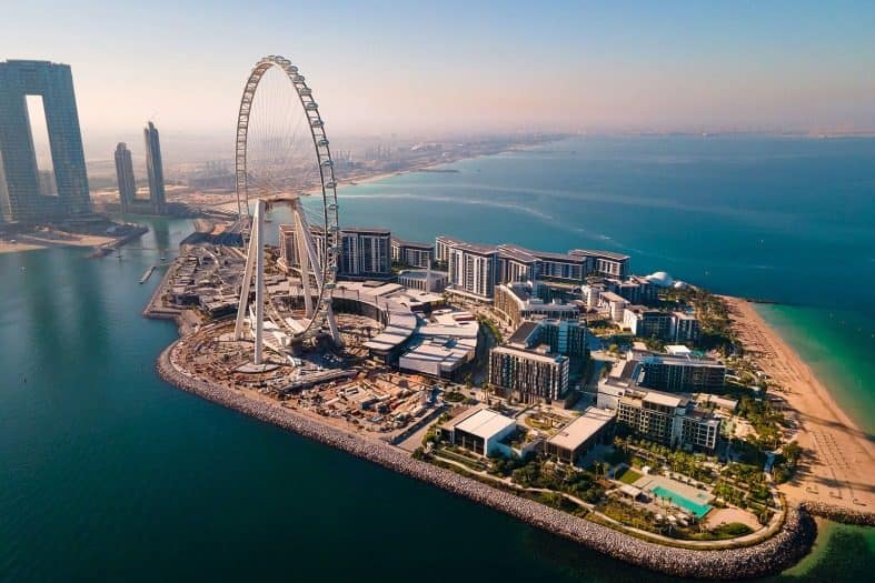 Ain Dubai Ferris Wheel is the tallest in the world at 250 meters