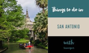 a boat ride in San Antonio