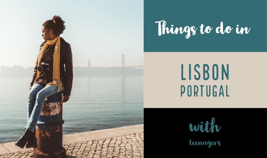 sitting at the riverside in Lisbon