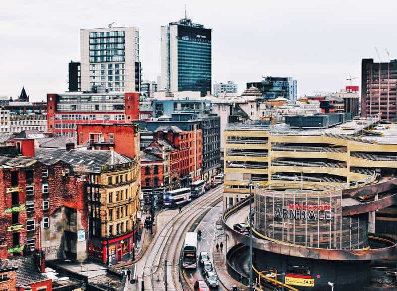 Shopping centre in Manchester