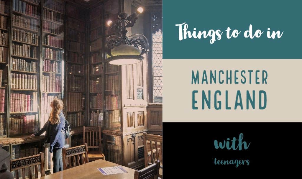 browsing book in a manchester Library