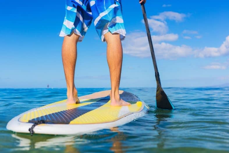 Stand up paddle boarding on a Morocco adventure holidays