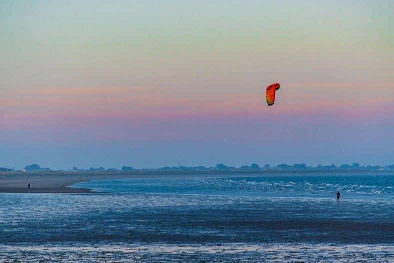 kite surfing near Dublin