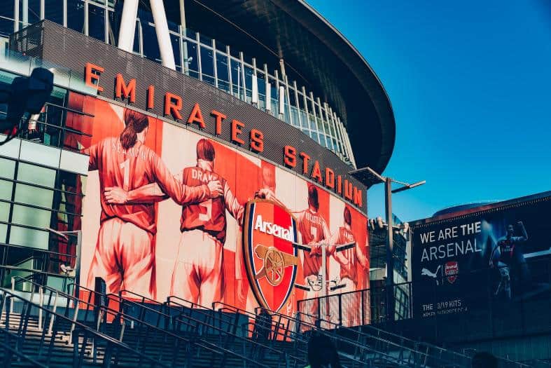 football stadium in London