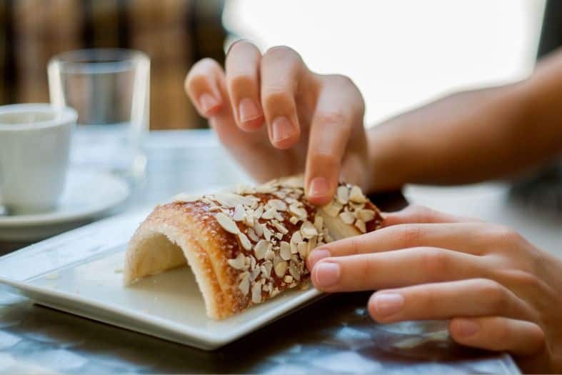 Eating chimney cakes in vancouver
