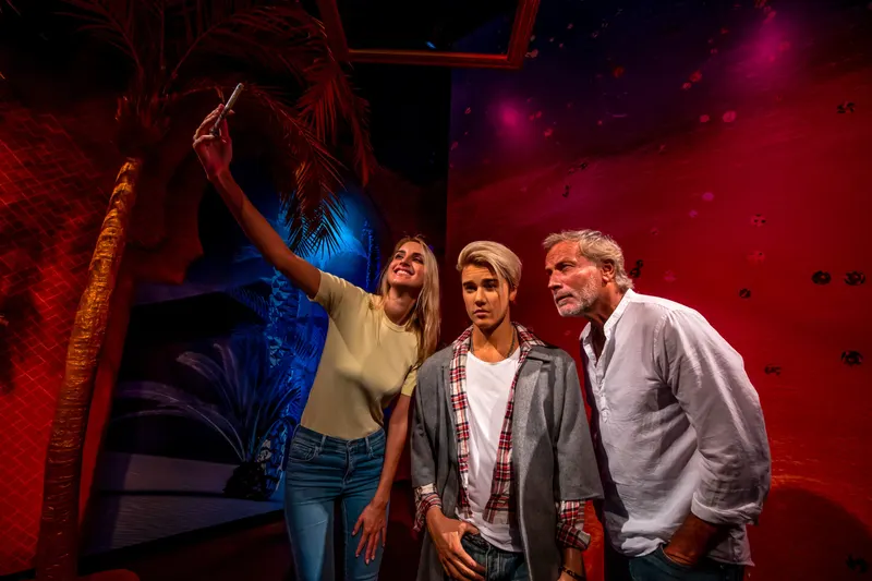 celebrities at Madame Tussauds in Dubai