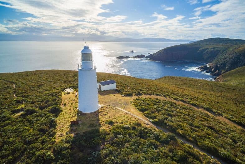 Great views from the Bruny Island Lighthouse