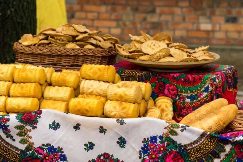 A cheese that is made in the villages of the Tatra Mountains