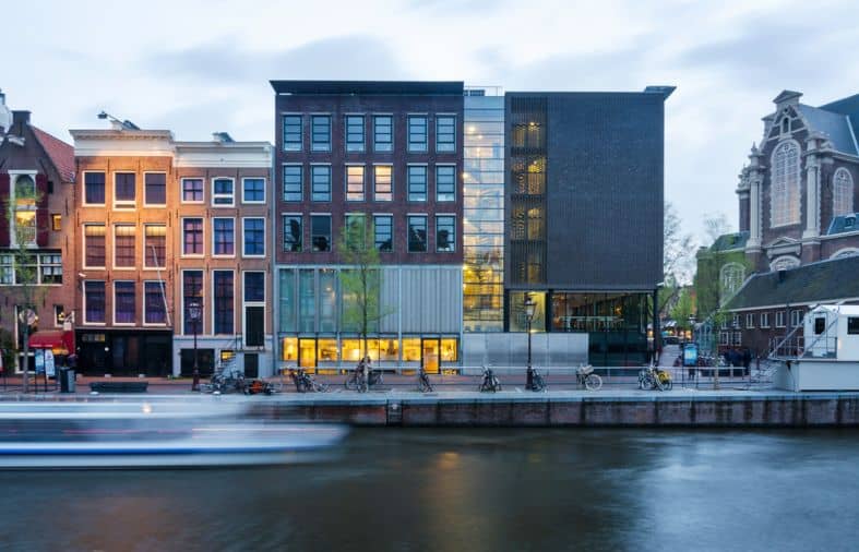 Anne Frank house in Amsterdam