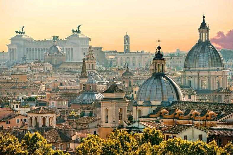 Historic Rome centre
