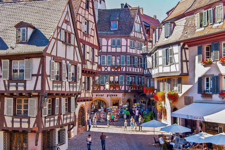 Eguisheim village in France