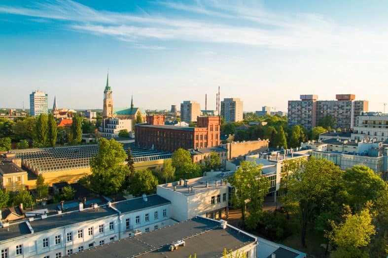 a weekend in Lodz in Poland