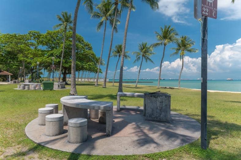 The East Coast Park in Singapore is fun for families